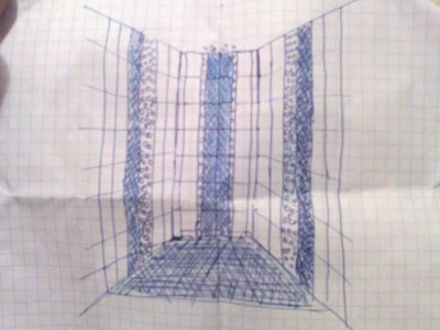 План   раскладки плитки в санузле