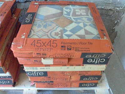 Плитка испанской компании «Cifre Ceramica» размером 450&times;450&nbsp;мм